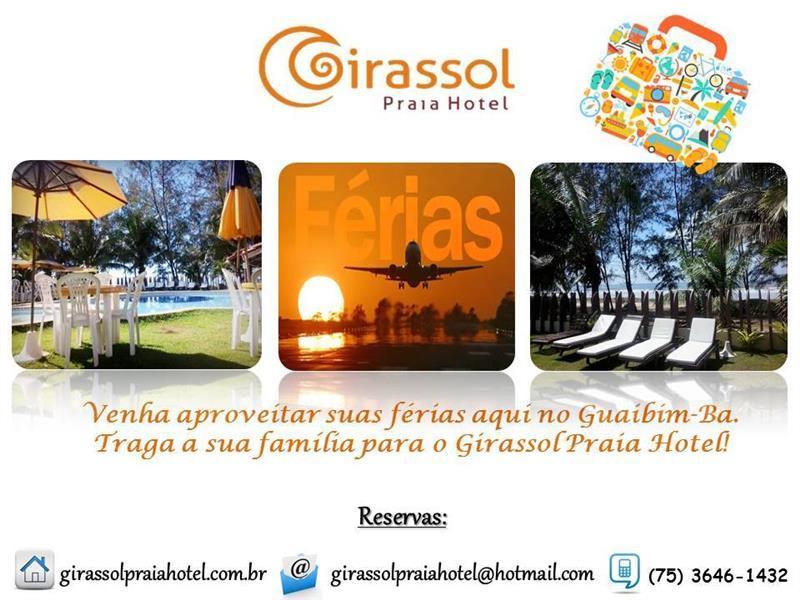 Girassol Praia Hotel 구아이빔 외부 사진